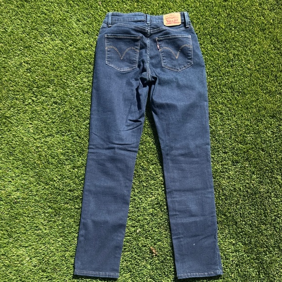 Levi’s Classic Mid Rise Skinny Dark - Picture 1 of 5